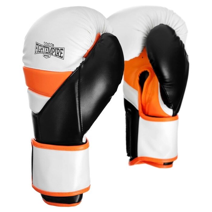 Перчатки боксёрские FIGHT EMPIRE, RATTLE, 12 унций от компании Интернет - магазин Flap - фото 1
