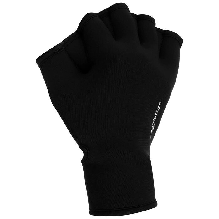Перчатки для плавания ONLYTOP, неопрен, 2.5 мм, р. L, цвет чёрный от компании Интернет - магазин Flap - фото 1