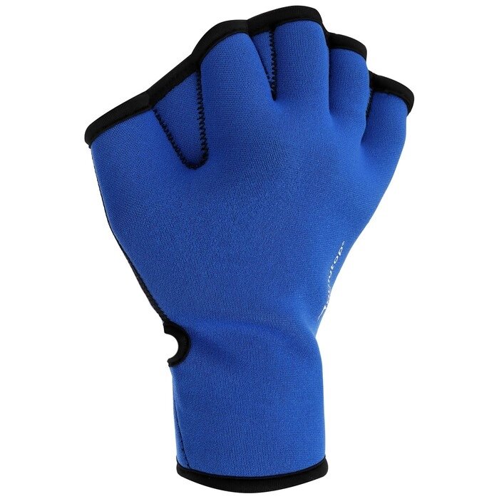 Перчатки для плавания ONLYTOP, неопрен, 2.5 мм, р. S, цвет синий от компании Интернет - магазин Flap - фото 1