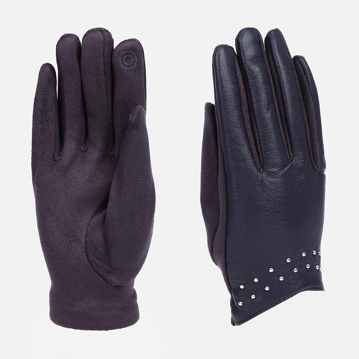 Перчатки женские, безразмерные, без утеплителя, цвет серый от компании Интернет - магазин Flap - фото 1