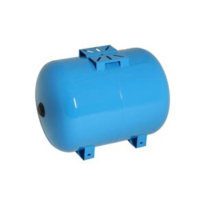 Гидроаккумулятор ETERNA Г-100, для систем водоснабжения, горизонтальный, 100 л, сталь. фланец