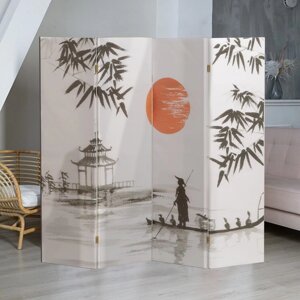 Ширма "Бамбук. Декор 4", 200 х 160 см