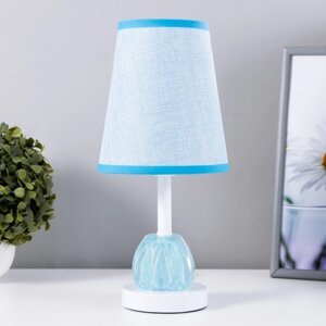Настольная лампа "Хилтон" E27 40Вт бело-голубой 15х15х32 м