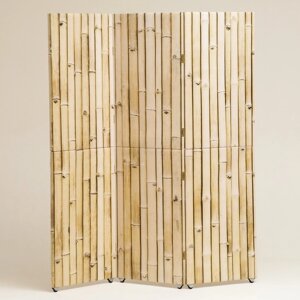 Ширма "Бамбук. Декор 5", 150 х 160 см (сборная)
