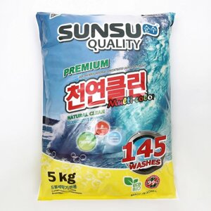 Стиральный порошок SUNSU-Q, концентрированный, для стирки цветного белья,5 кг