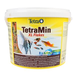 Корм TetraMin XL для рыб, крупные хлопья, 10 л., 2,1 кг