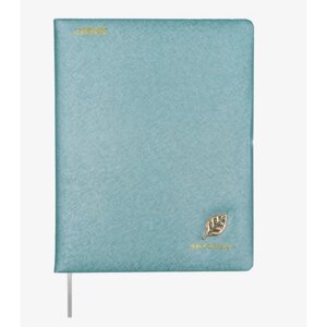 Дневник универсальный для 1-11 класса Leaf, твёрдая обложка, искусственная кожа, с поролоном, тиснение фольгой, ляссе,