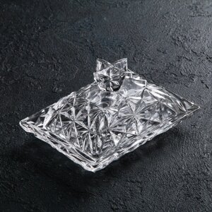 Маслёнка стеклянная «Ананас», 12159,7 см