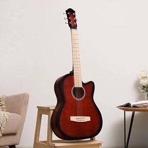 Акустическая гитара 6 струнная н-32, менз. 650мм, роговая