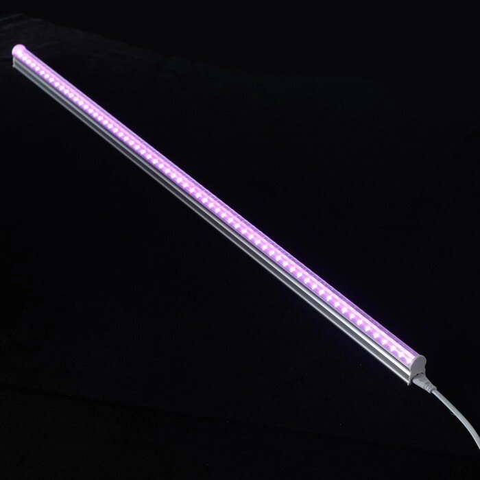 Фитосветильник светодиодный Luazon, 14 Вт, 900 мм, IP20, 220 В, мультиспектральный - заказать