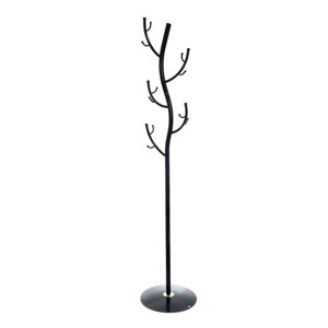 Вешалка напольная ЗМИ «Дерево», 3838181 см, цвет чёрный
