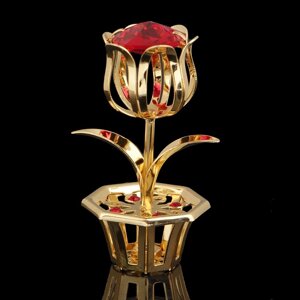 Сувенир «Цветок», 225 см, с кристаллами