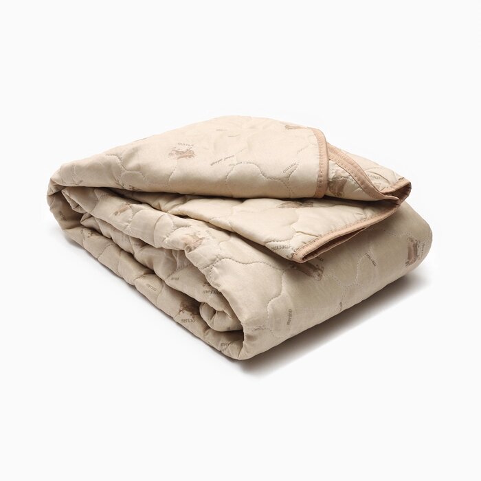 Одеяло многоигольная стежка Овечья шерсть 140х205 см 150 гр, пэ, конверт - описание