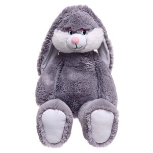 Мягкая игрушка «Заяц Проша», цвет серый, 100 см
