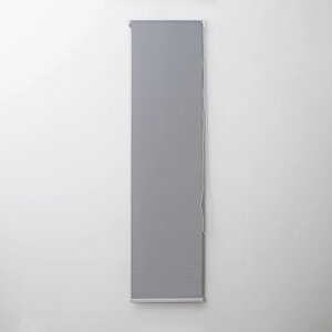 Штора рулонная «Механика», 50180 см (с учётом креплений 3,5 см), цвет серый