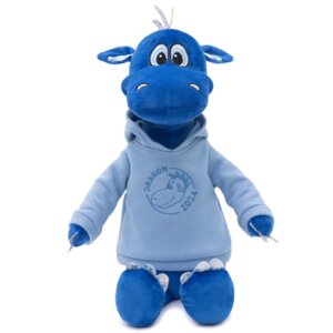 Мягкая игрушка «Дракон Дизель в толстовке», 25 см, цвет синий