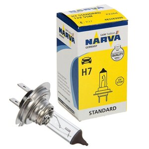 Лампа автомобильная Narva Standard, H7, 12 В, 55 Вт, 48328C1