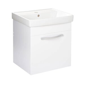 Комплект мебели для ванной: Тумба "Омега 50" + раковина "Енисей 50", 50 х 41,3 х 50 см