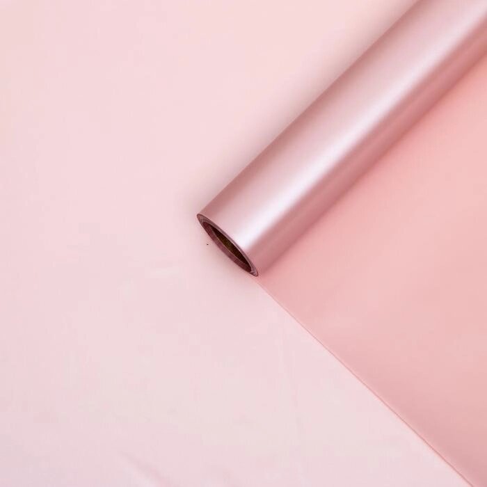 Пленка для цветов "Нежность", розовый, 0,58 х 10 м от компании Интернет - магазин Flap - фото 1