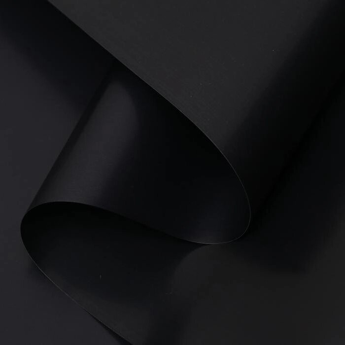 Пленка для цветов "Перламутр", чёрная , 58 см х 10 м от компании Интернет - магазин Flap - фото 1