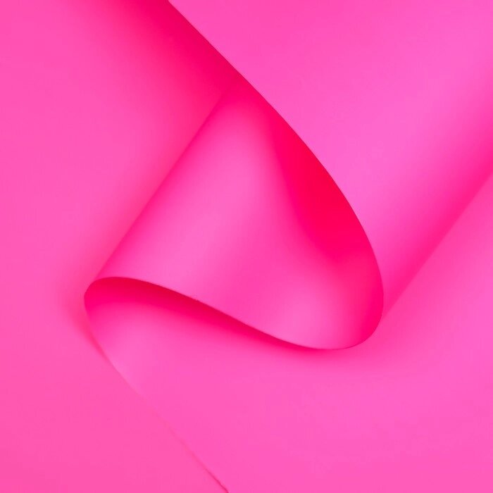 Пленка матовая, базовые цвета, розовая, 57см*10м от компании Интернет - магазин Flap - фото 1