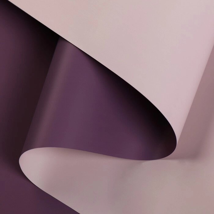 Пленка матовая для цветов "Зефир", розово-фиолетовый, 57 х 10 м от компании Интернет - магазин Flap - фото 1