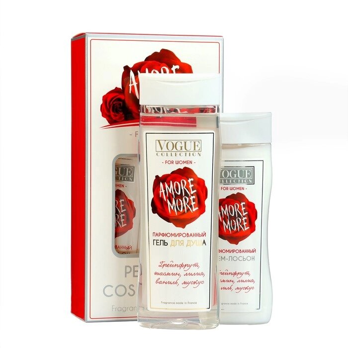 Подарочный набор женский Amore More: гель для душа 250 мл + крем-лосьон, 200 мл от компании Интернет - магазин Flap - фото 1