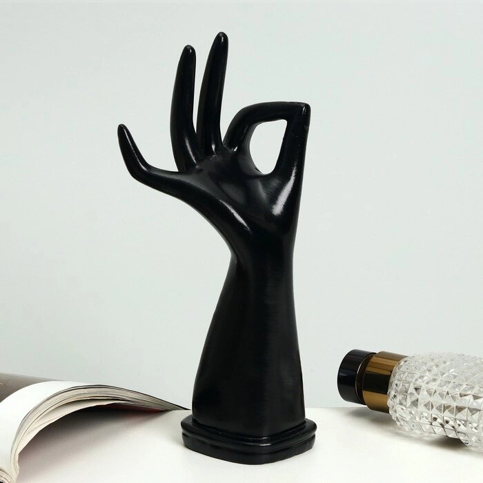 Подставка для украшений «Рука» 97,520, цвет чёрный от компании Интернет - магазин Flap - фото 1