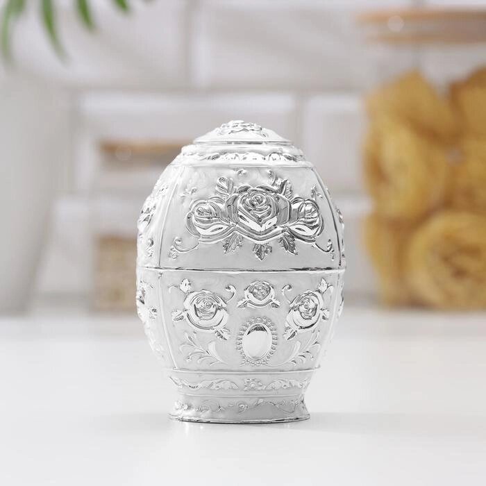 Подставка для зубочисток «Яйцо», 117 см, цвет серебряный от компании Интернет - магазин Flap - фото 1