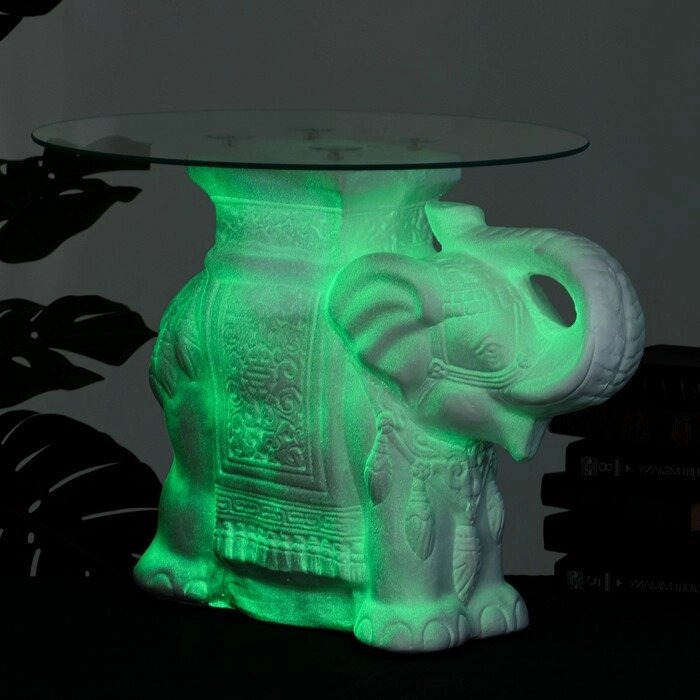 Подставка - стол светящийся "Слон" 58х28х50см от компании Интернет - магазин Flap - фото 1
