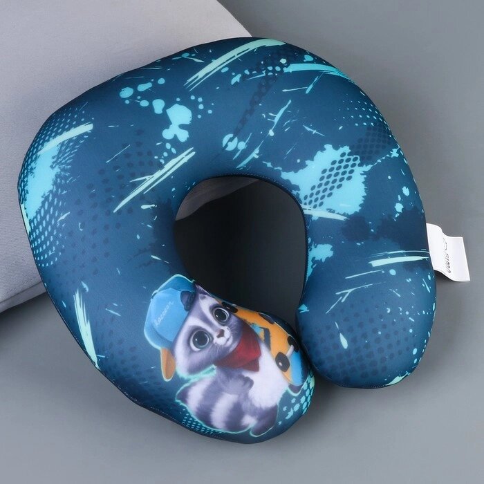 Подушка для путешествий антистресс «Скейтер» от компании Интернет - магазин Flap - фото 1