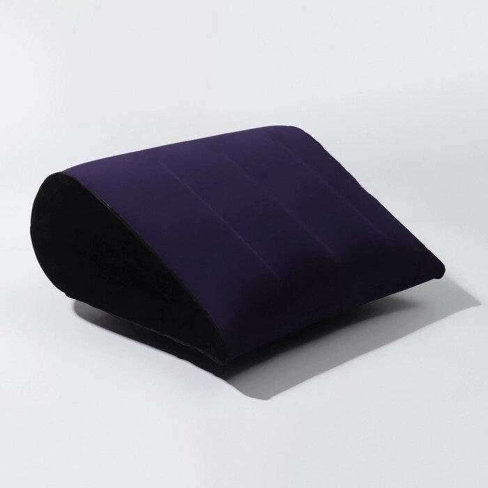 Подушка надувная «Капля», 42  35 см, цвет синий от компании Интернет - магазин Flap - фото 1