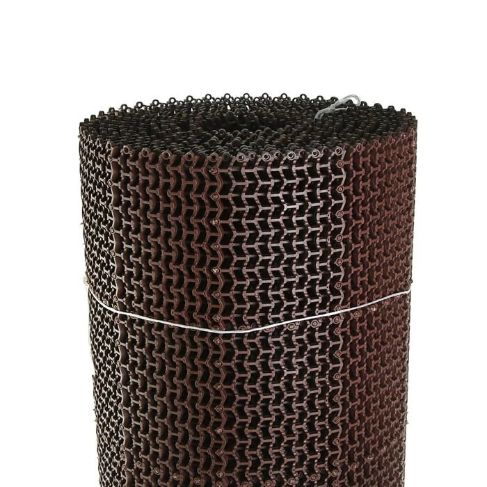 Покрытие ковровое щетинистое без основы «Волна», 110 м, сегмент, цвет коричневый от компании Интернет - магазин Flap - фото 1