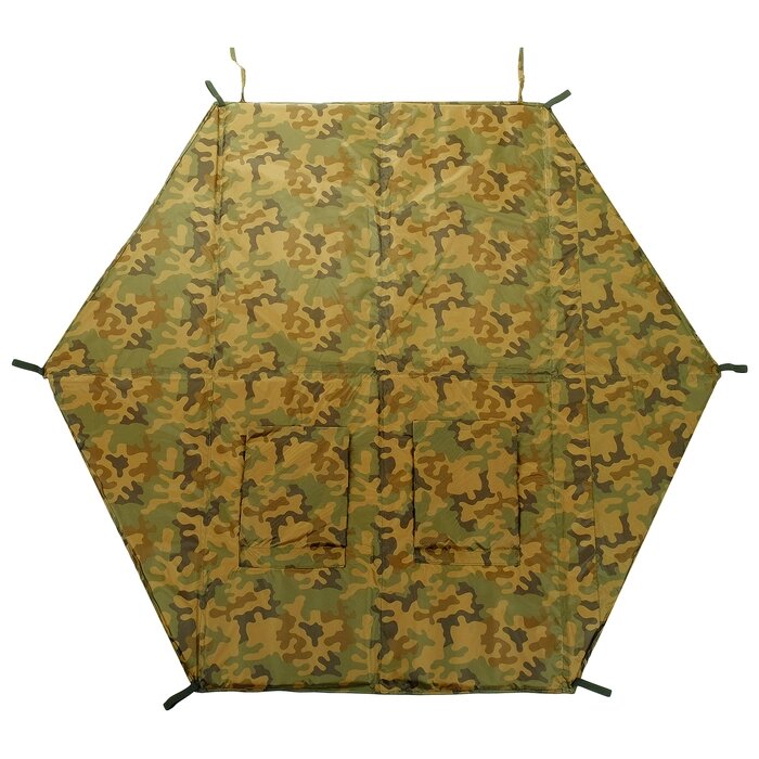 Пол для зимней палатки, шестиугольник, 180 х 180 см, МИКС от компании Интернет - магазин Flap - фото 1