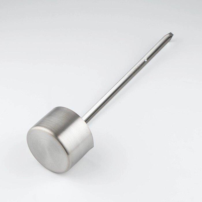 Половник-черпак из нержавеющей стали, 500 мл, h=44,5 см, цвет серебряный от компании Интернет - магазин Flap - фото 1