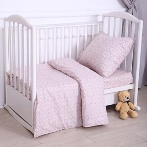 Постельное бельё BABY Фантазеры бежевый 112х147см, 110х150см, 60х60см, бязь 120г/мхлопок 100%