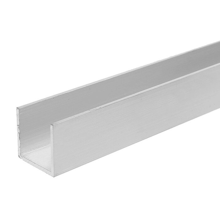 Профиль алюминиевые  П-образный 10*10*10*1,5мм 2м от компании Интернет - магазин Flap - фото 1