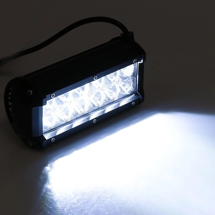Противотуманная фара, 9-30 В, 12 LED, IP67, 36 Вт, 6000 К, направленный свет от компании Интернет - магазин Flap - фото 1