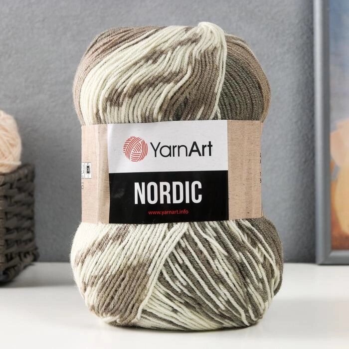 Пряжа "Nordic" 20% шерсть, 80% акрил 510м/150гр (659) от компании Интернет - магазин Flap - фото 1