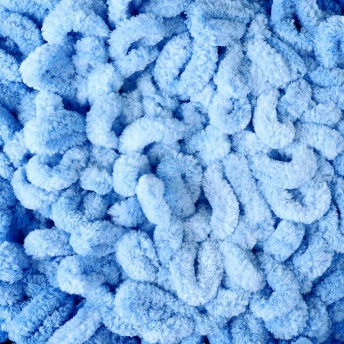 Пряжа "Puffy fine ombre batik" 100% микрополиэстер 73м/500г  (7280 синий) от компании Интернет - магазин Flap - фото 1