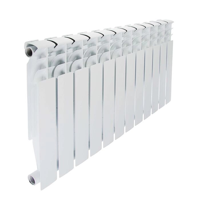 Радиатор биметаллический STI, 500 х 80 мм, 12 секций от компании Интернет - магазин Flap - фото 1