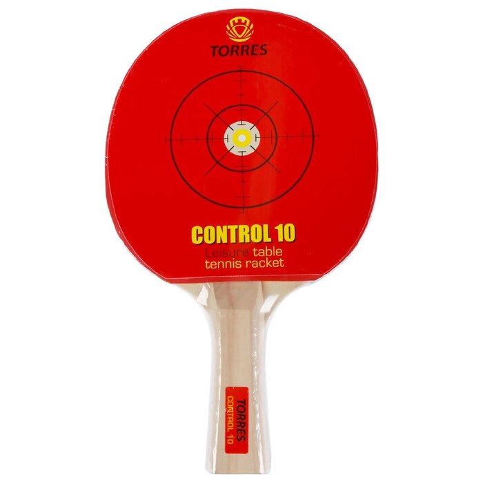 Ракетка для настольного тенниса Torres Control 10, для начинающих от компании Интернет - магазин Flap - фото 1