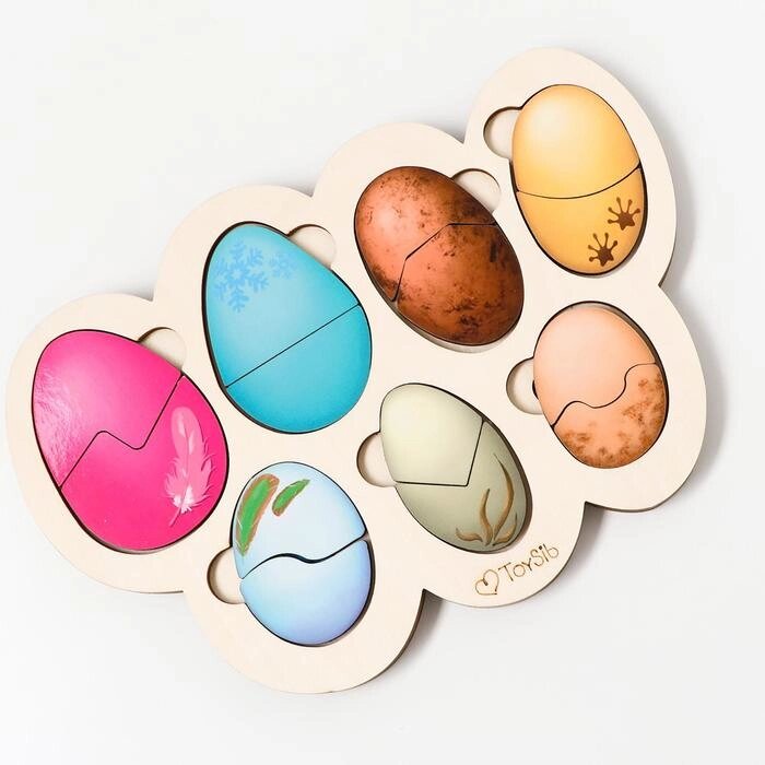 Рамка-вкладыш «Кто в яйце?» от компании Интернет - магазин Flap - фото 1