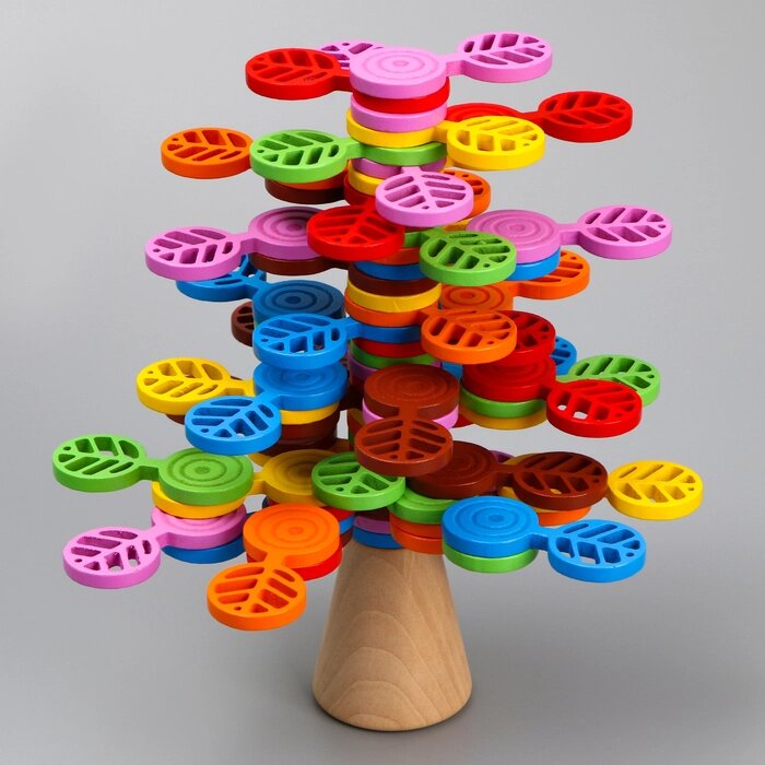 Развивающая игра балансир «Сказочное дерево» 21  16,5  7,5 см от компании Интернет - магазин Flap - фото 1