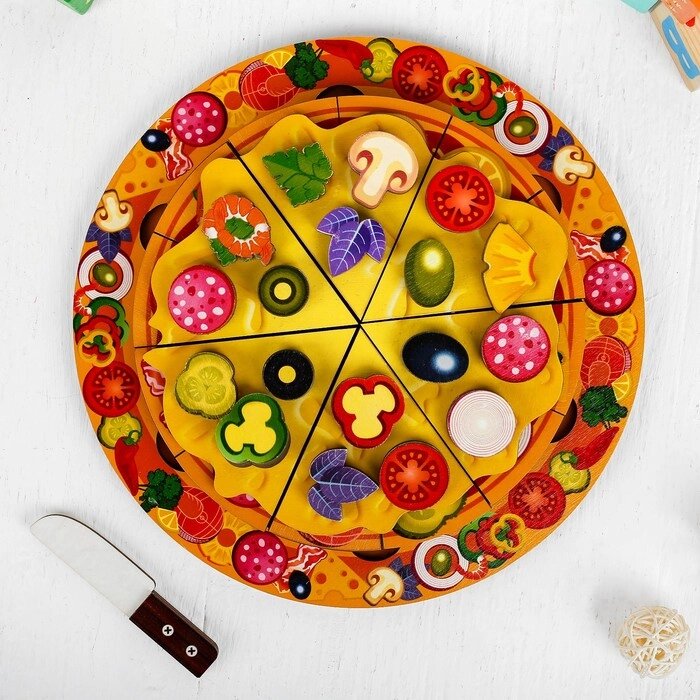 Развивающая игра «Пицца» от компании Интернет - магазин Flap - фото 1