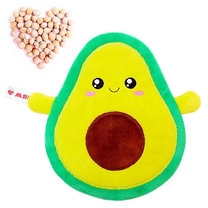 Развивающая игрушка-грелка «Авокадо» от компании Интернет - магазин Flap - фото 1