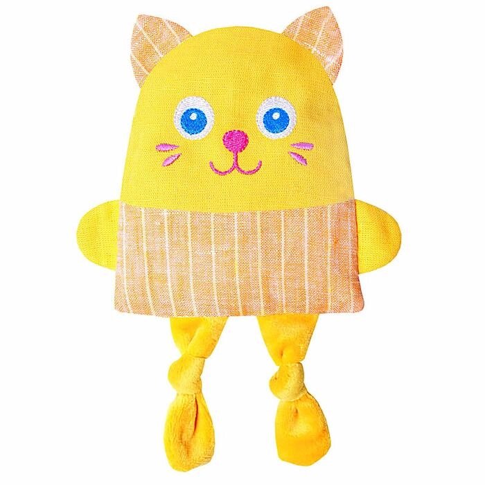 Развивающая игрушка с вишнёвыми косточками «Крошка Кот. Доктор мякиш» от компании Интернет - магазин Flap - фото 1