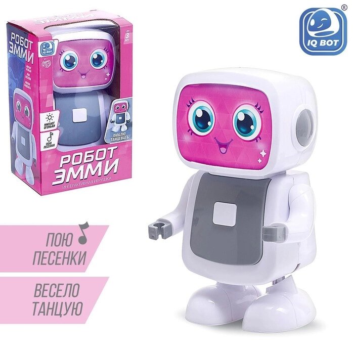 Робот-игрушка музыкальный «Эмми», танцует, звук, свет от компании Интернет - магазин Flap - фото 1