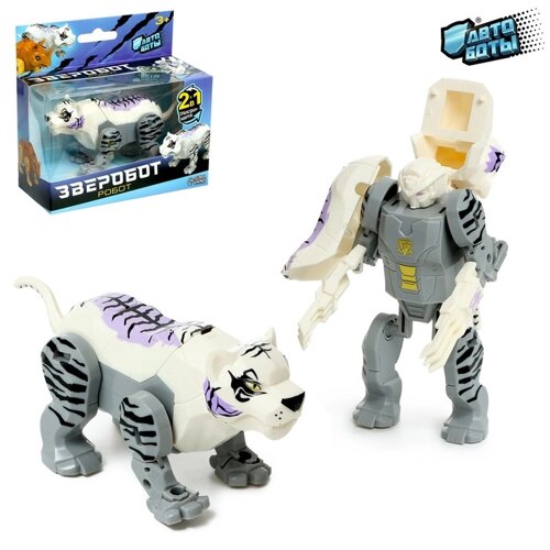 Робот зверобот «Белый тигр», трансформирующийся
