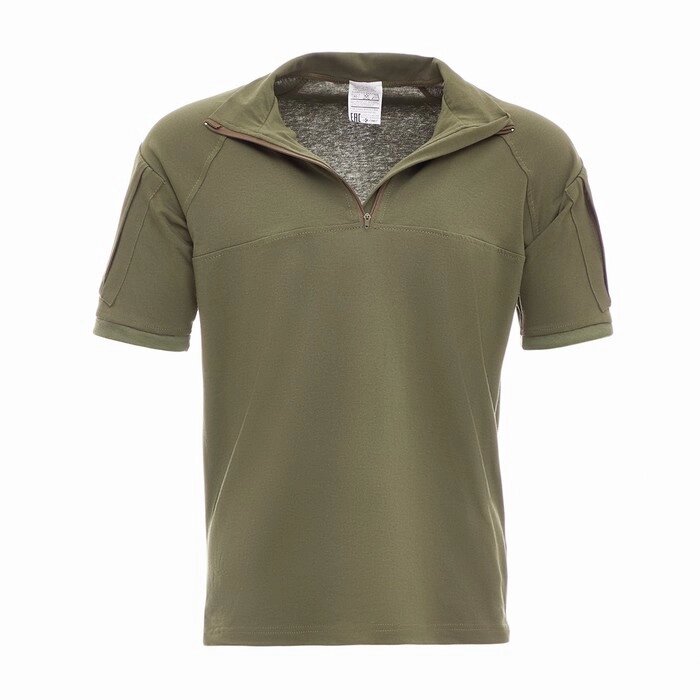 Рубашка тактическая, боевая "Воин" с коротким рукавом, олива 52-54/170-176 от компании Интернет - магазин Flap - фото 1